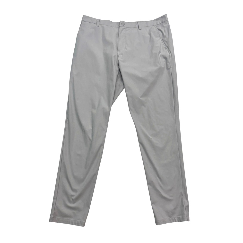 Rhone 38x32 Stone Beige Commuter Slim Pants Performance Tapered Stretch Chino